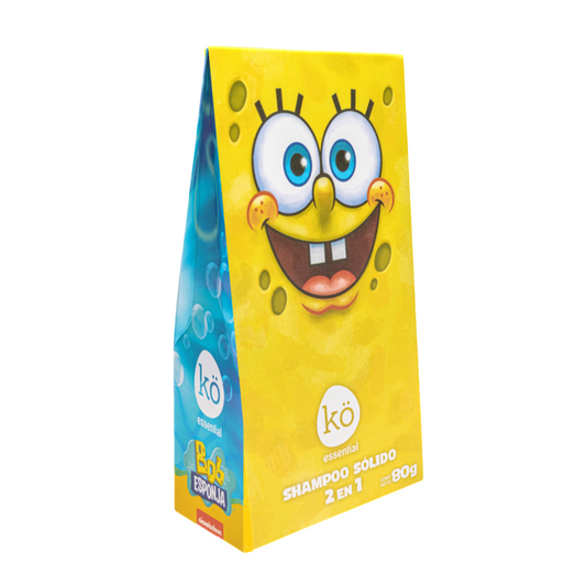 Shampoo Sólido Bob Esponja sonrisa