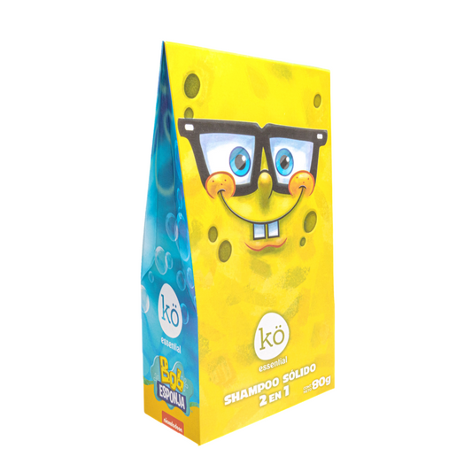 Shampoo Sólido Bob Esponja Lentes